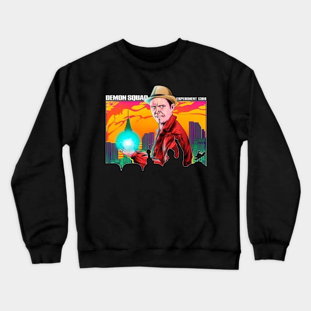 Mystery Science Theater 3000: Demon Squad Crewneck Sweatshirt by Fighting Owl Films 